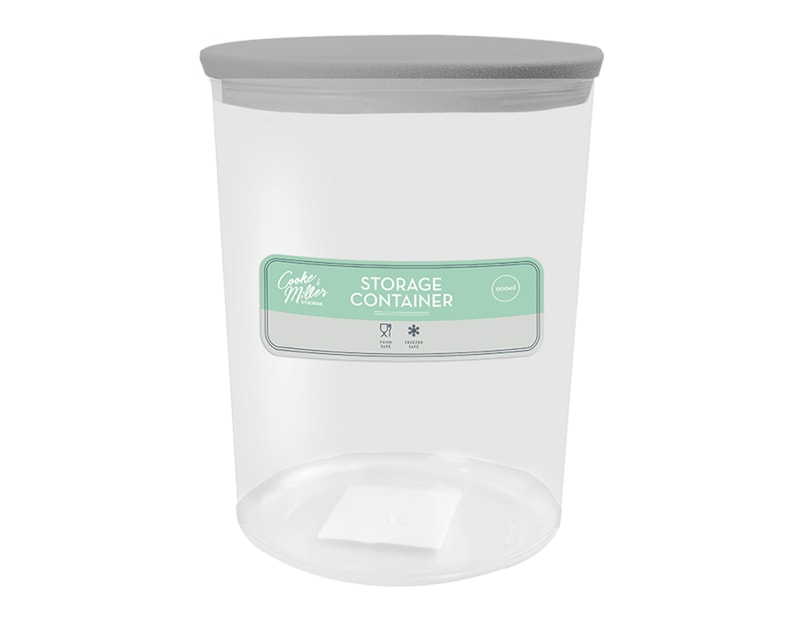 PS Round Storage Container 1100ml