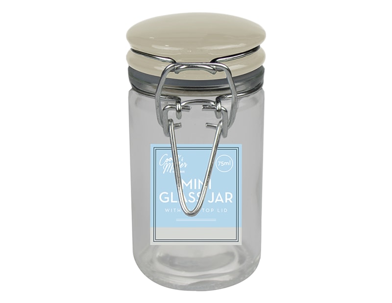 Wholesale Mini Clip Top Jar