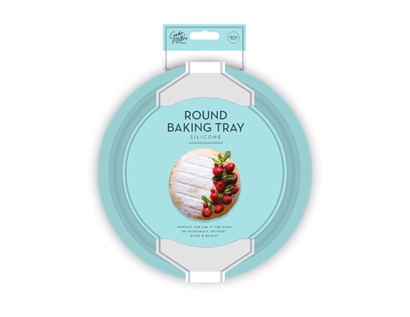 Wholesale Pastel Silicone Round Baking Tray