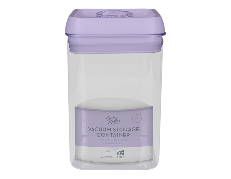 Wholesale Pastel Vacuum Storage Container With Airtight Lid