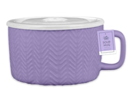 Wholesale Pastel Embossed Soup Mug