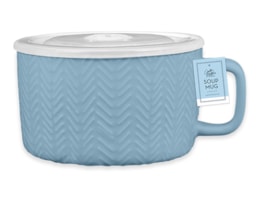 Wholesale Pastel Embossed Soup Mug