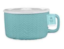 Wholesale Pastel Embossed Soup Mug