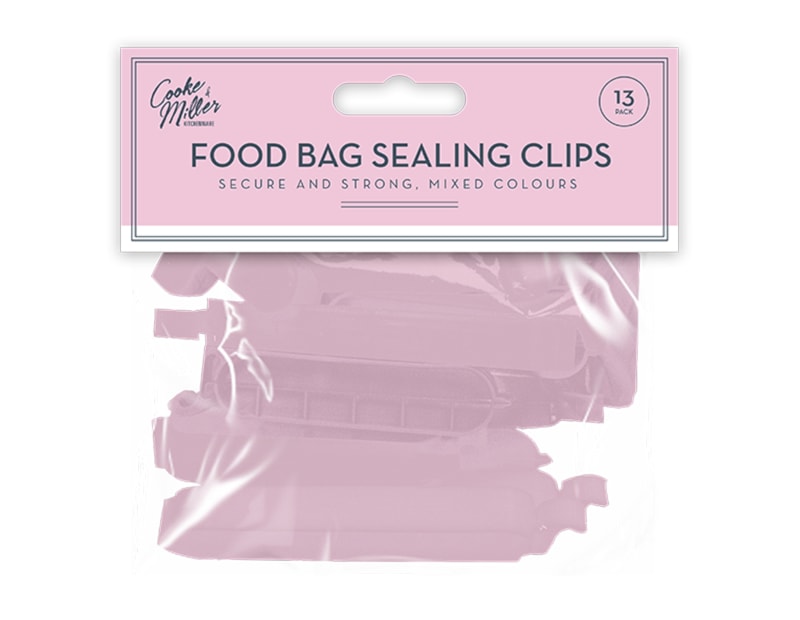 Wholesale Pastel Bag Sealing Clips