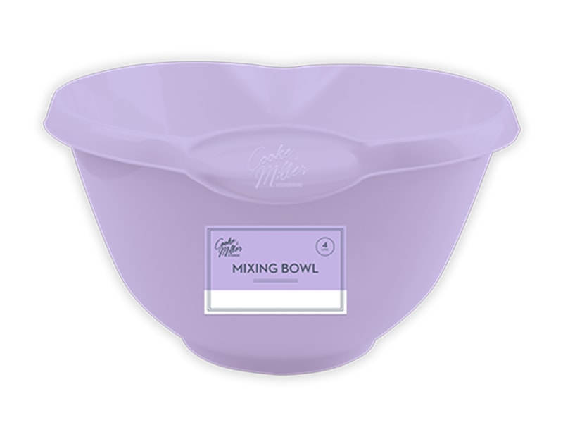 Wholesale Pastel Mixing Bowl 4L