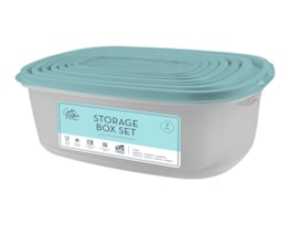 Wholesale Pastel Storage Box Set 7pk