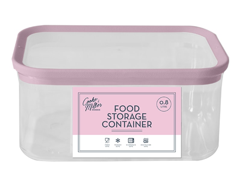 Wholesale Pastel Storage Container 800ml