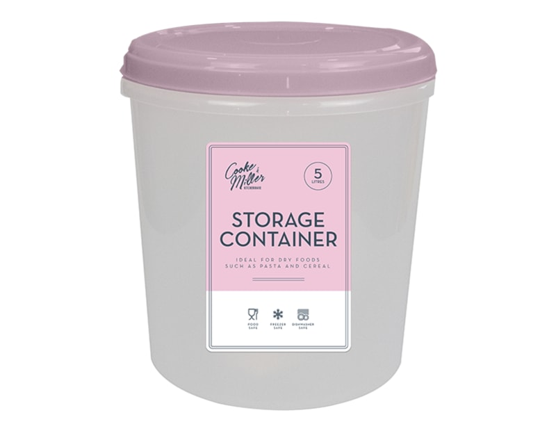 Wholesale Pastel Food Container 5L