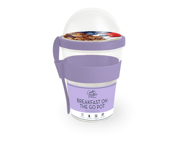 Wholesale Pastel Breakfast On The Go Pot