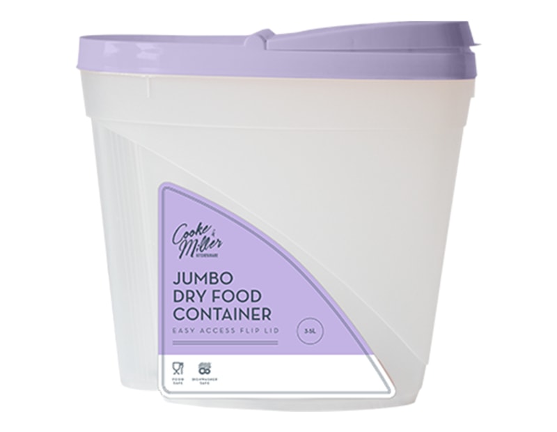 Wholesale Pastel Jumbo Dry Food Container