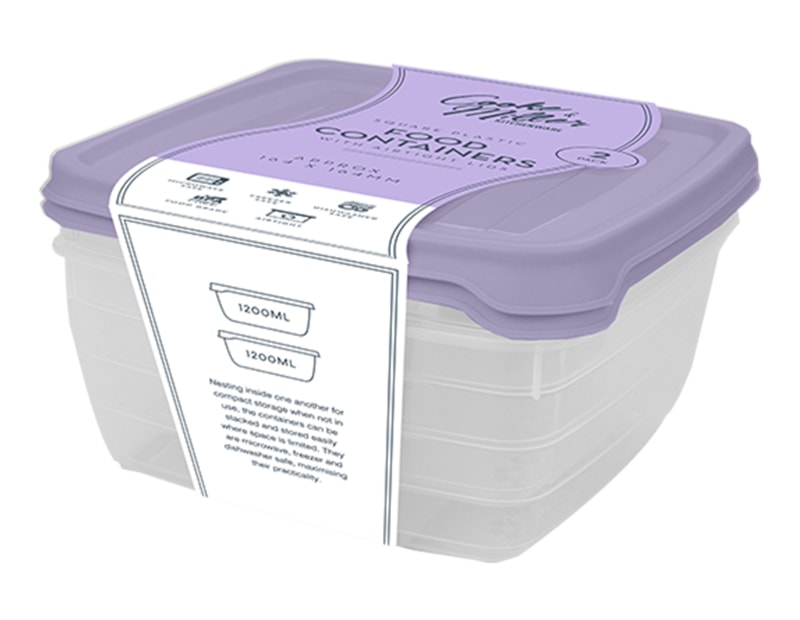 Wholesale Pastel Plastic Container