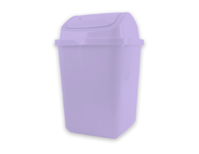 Wholesale Pastel Plastic Swing Top Bin