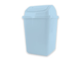 Wholesale Pastel Plastic Swing Top Bin