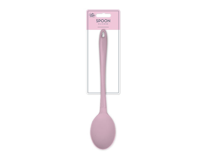 Wholesale Pastel Silicone Solid Spoon