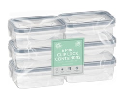 Wholesale Rectangle Mini Clip Lock Containers 200ml