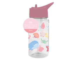 Wholesale Girls Printed Bottle With Straw