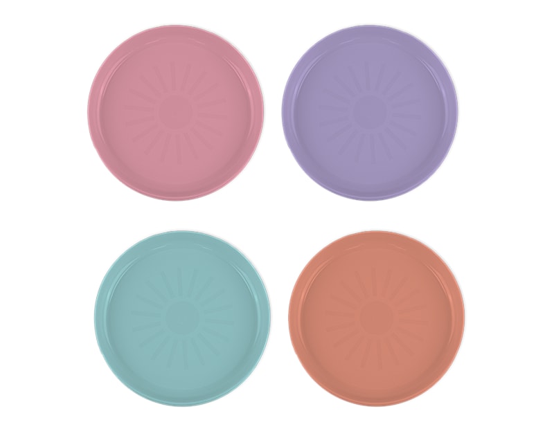 Wholesale Girls Plates 6pk PDQ