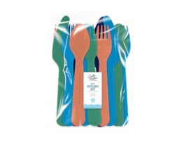 Wholesale Boys Cutlery Set 18pk PDQ