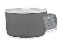 Wholesale Natural Embossed Soup Mug