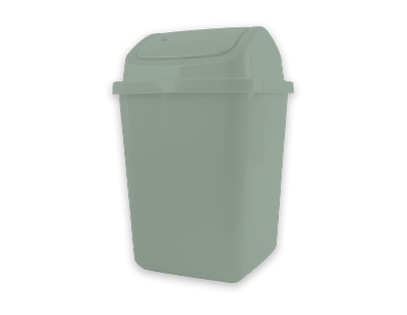 Wholesale Natural Plastic Swing Top Bin