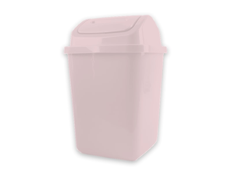 Wholesale Natural Plastic Swing Top Bin