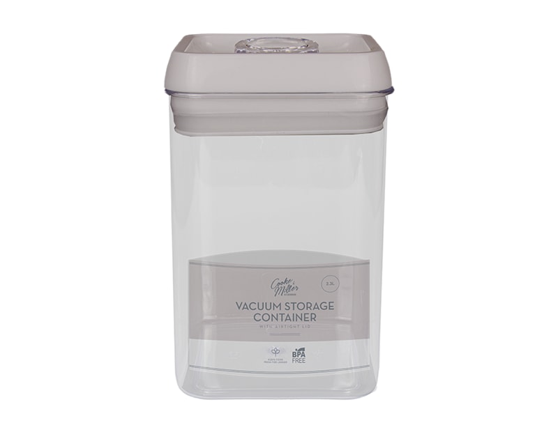 Wholesale Natural Vacuum Storage Container 2.3L