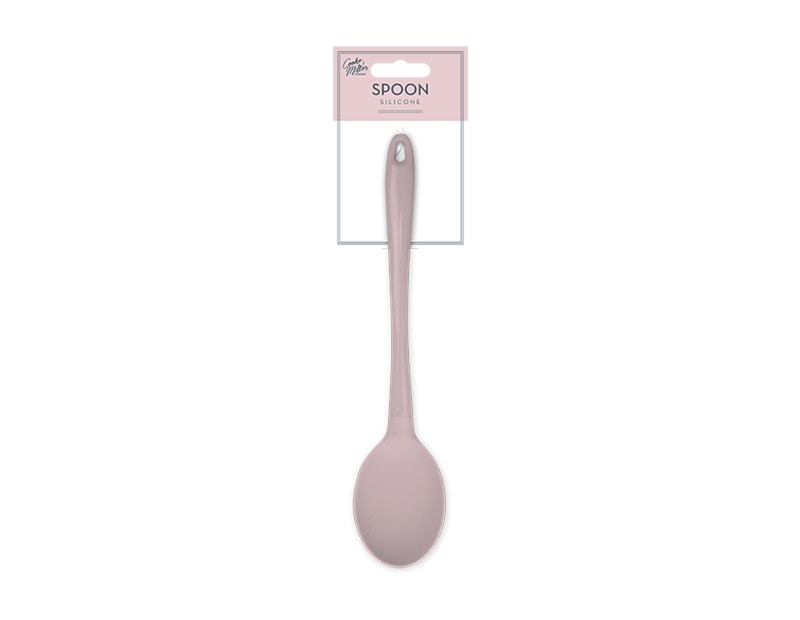 Wholesale Natural Silicone Solid Spoon