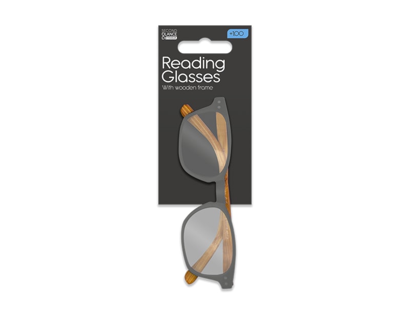 Reading Glasses - Wooden Frame