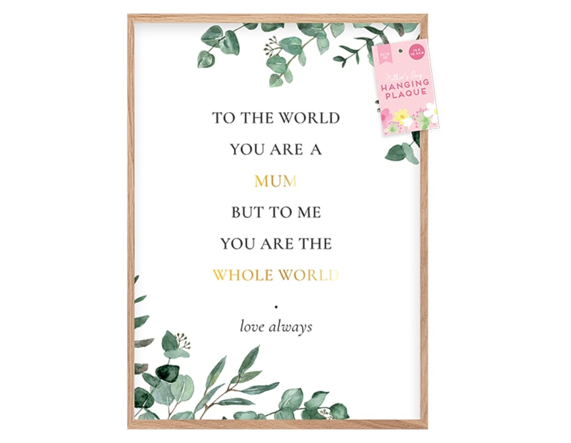 Wholesale Hanging Plaque with Quote PDQ