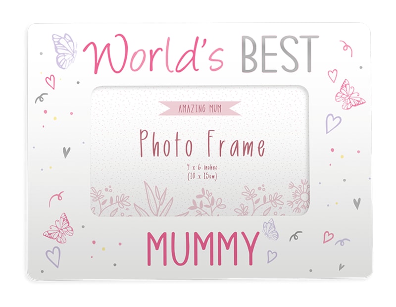 Mother's Day Foiled Photo Frame PDQ