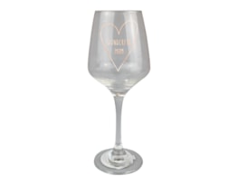 Wholesale Mother's Day printed wine Glass