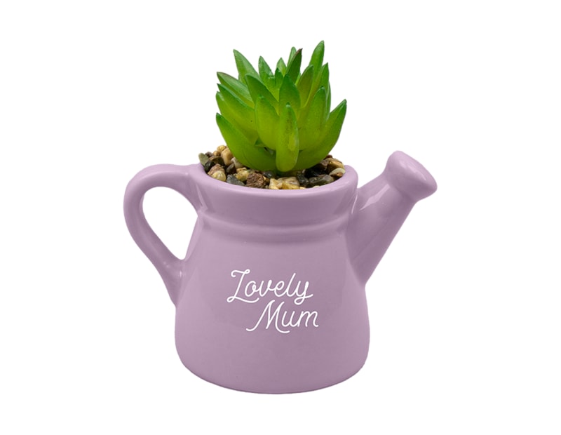 Wholesale Mother's Day ceramic watering can ornament 11. 5