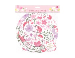 Wholesale Mother's Day Printed Cupcake stand 35cm