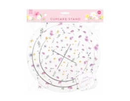 Wholesale Mother's Day Printed Cupcake stand 35cm