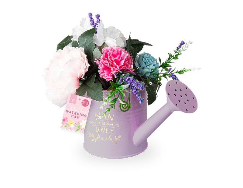 Wholesale Mother's Day Watering Can & Artificial Flowers