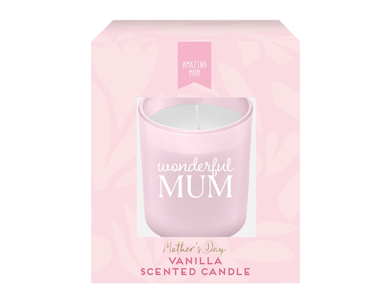 Wholesale Mother's Day Vanilla Scented Candle