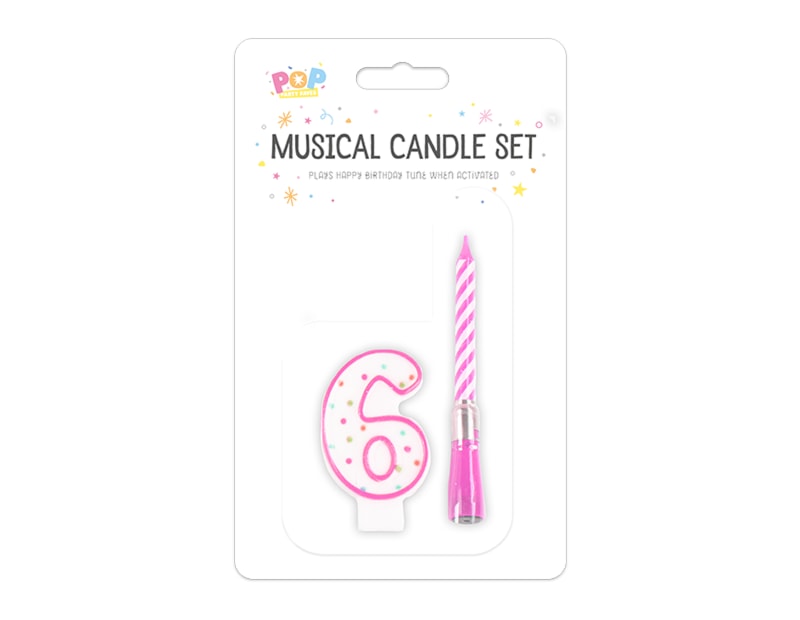 Wholesale Musical Birthday Candle Sets