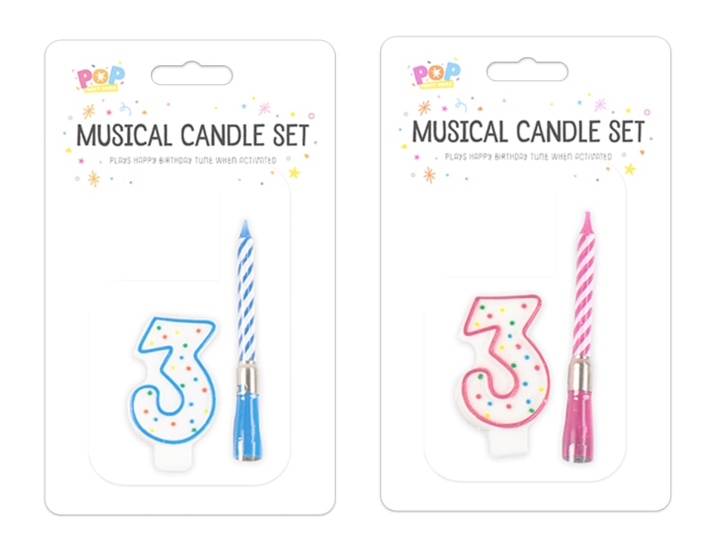 Wholesale Musical Birthday Candle Sets