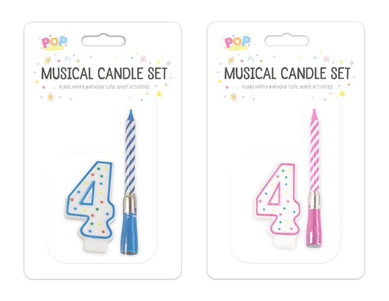 Wholesale Musical Birthday Candle Sets