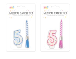 Wholesale Musical Birthday Candle Sets