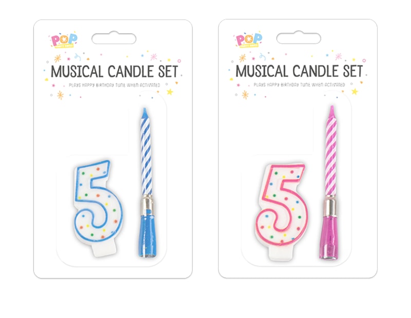 Wholesale Musical Birthday Candle Sets