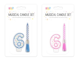 Wholesale Musical Birthday Candle Sets