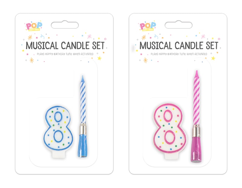 Wholesale Musical Birthday Candle Sets