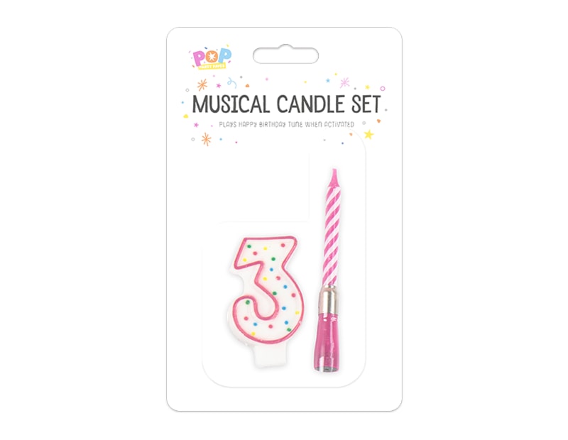 Wholesale Musical Birthday Candle Sets