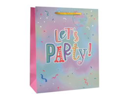 Wholesale Girls Foiled Birthday Large Gift Bag 30x42x12cm