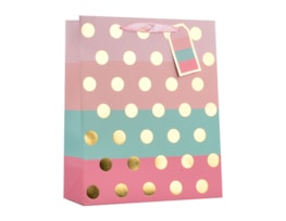 Wholesale Girls Foiled Large Gift Bag 30x42x12cm