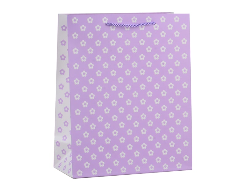 Wholesale Ditsy Floral Medium Gift Bag 26x32x12cm