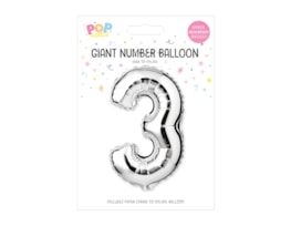 Wholesale Silver Number Balloons