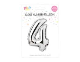 Wholesale Silver Number Balloons