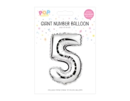 Wholesale Silver Number Balloons